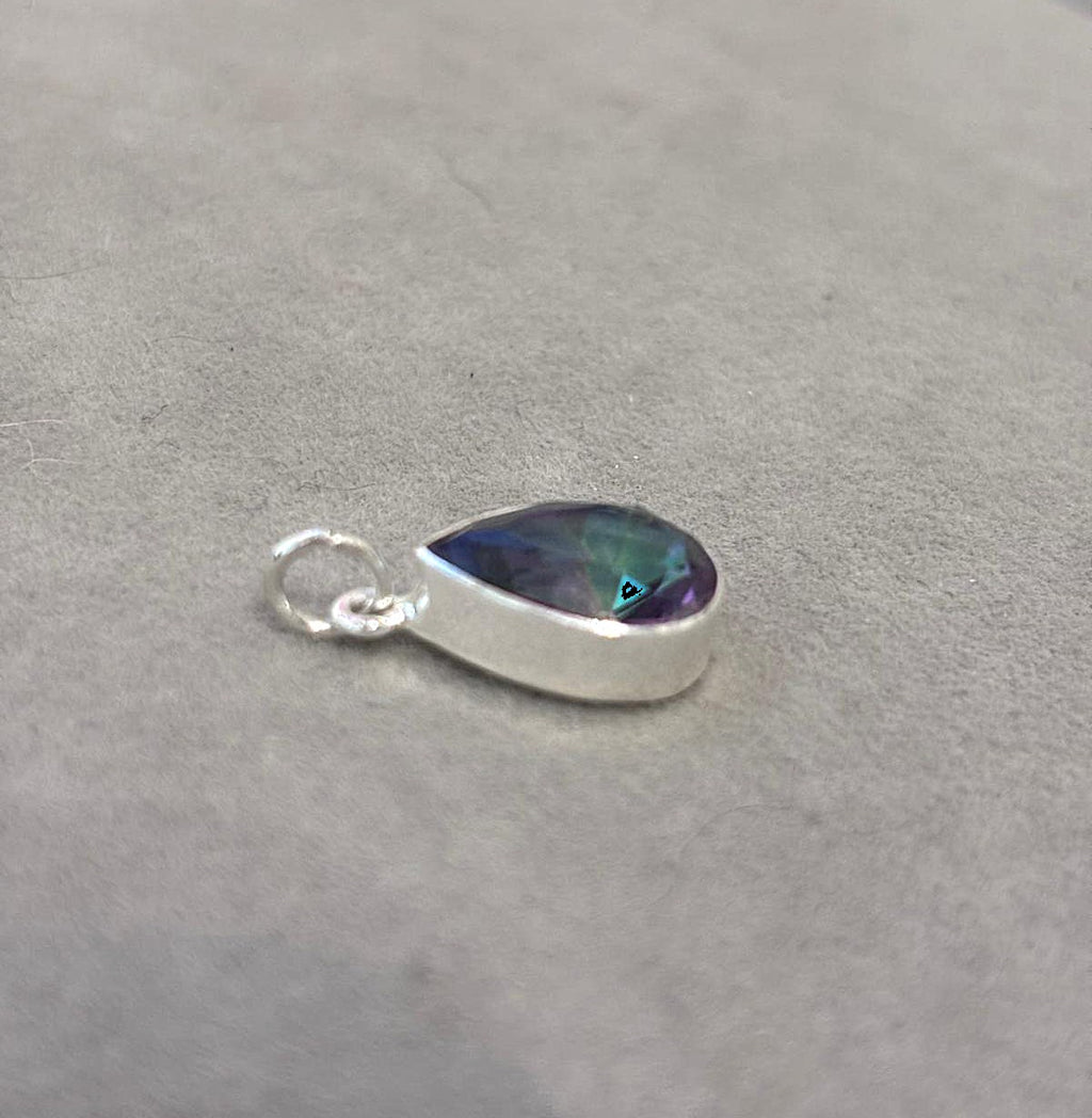Colgante Topacio Místico · Plata 925