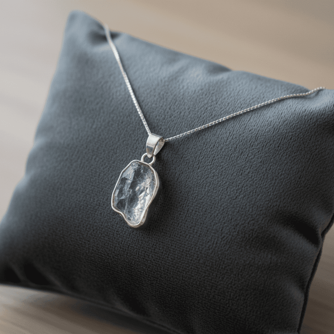 collar cuarzo Diamante Herkimer