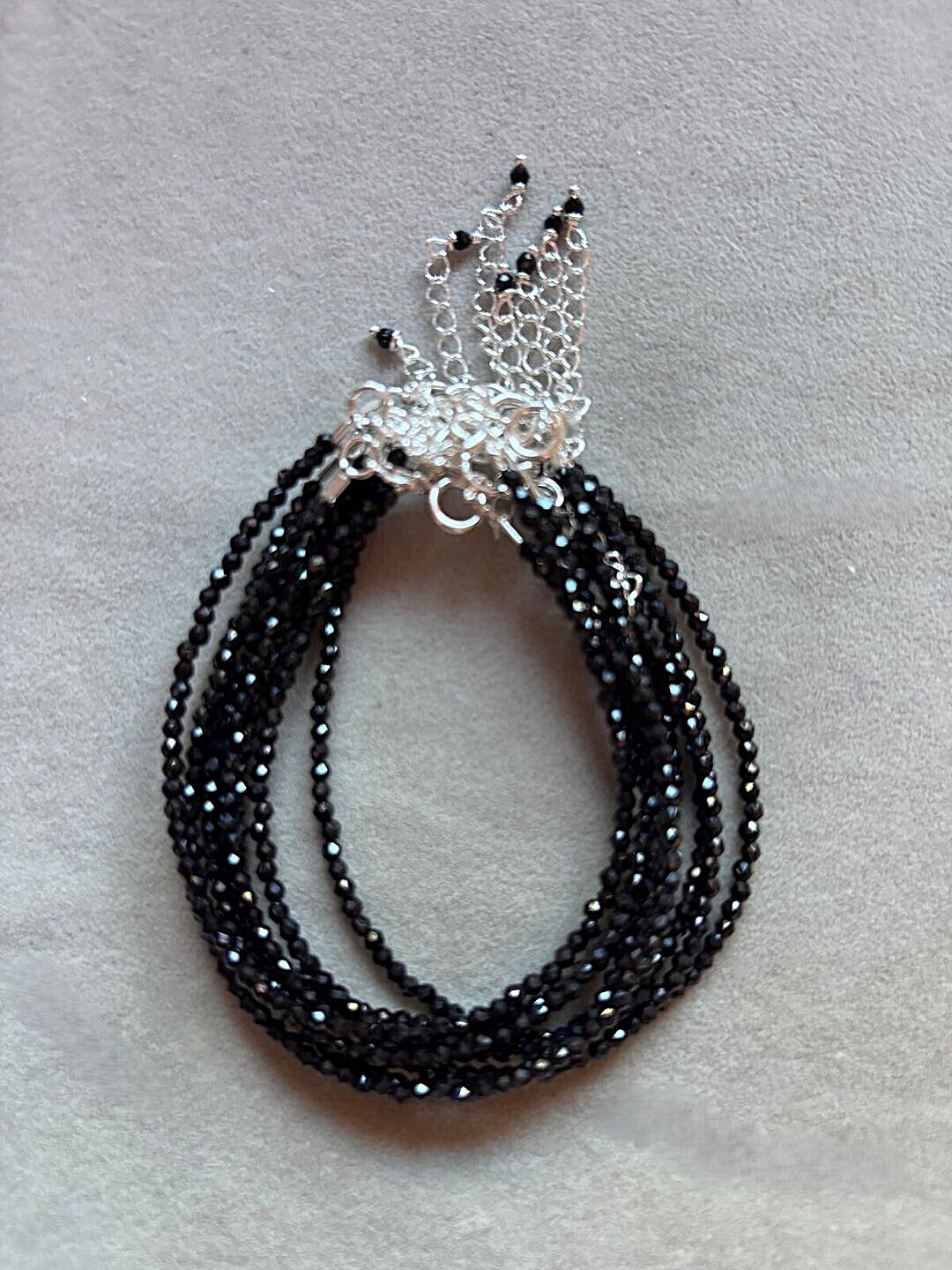 pulsera facetada turmalina