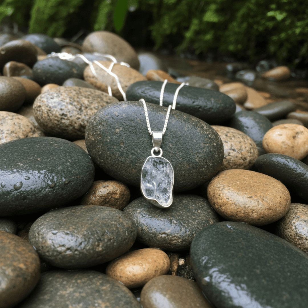 collar cuarzo Diamante Herkimer