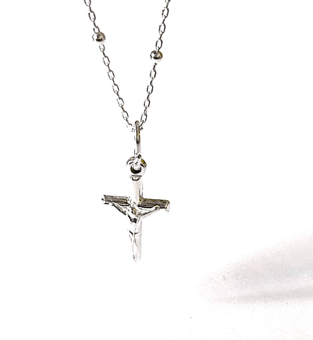 Collar 50cm crucifijo