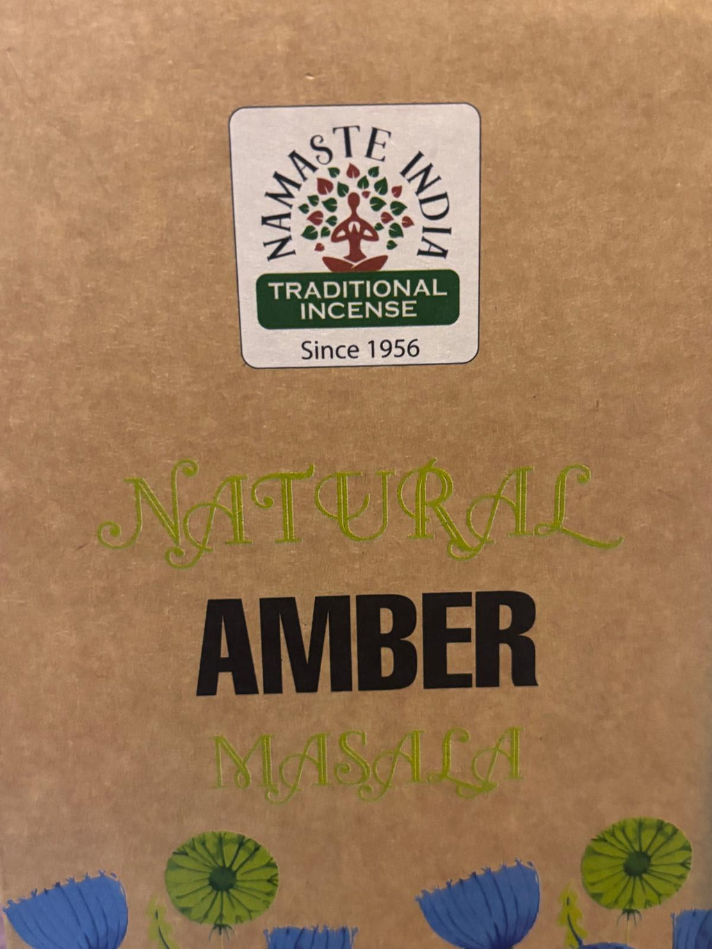 incienso Ambar- PROTECCIÓN Y EQUILIBRIO-namasté