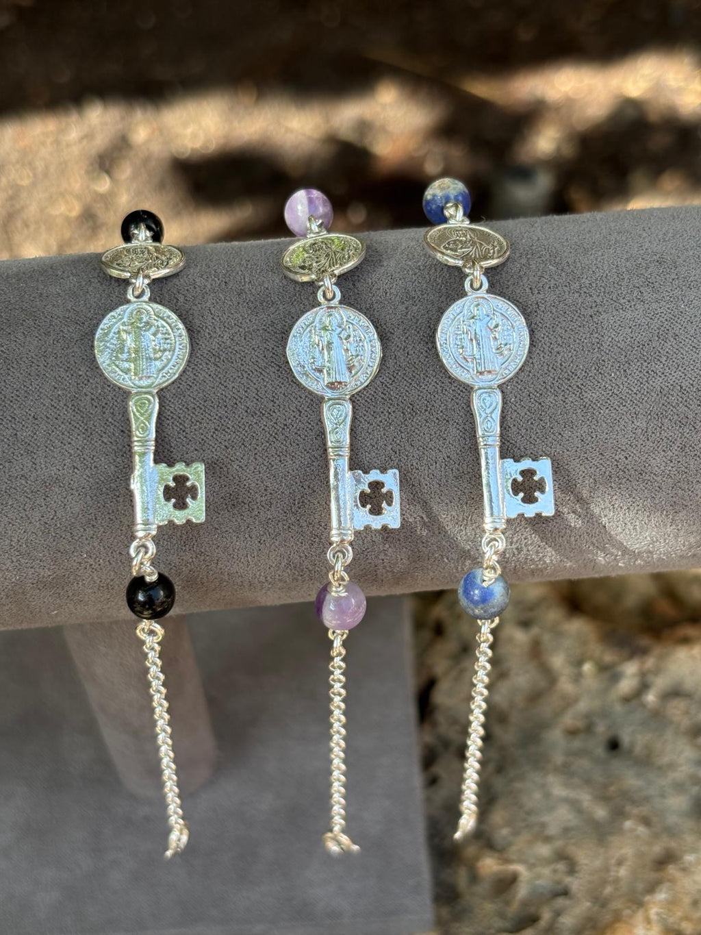 pulsera abre caminos con piedras