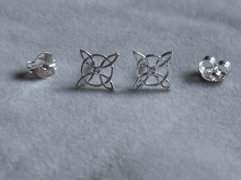 Pendientes nudo de bruja