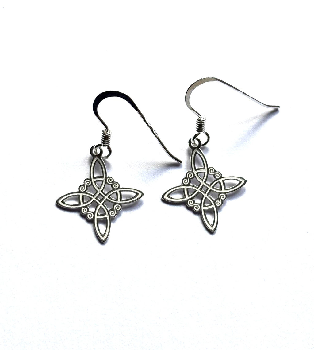Pendientes nudo de bruja