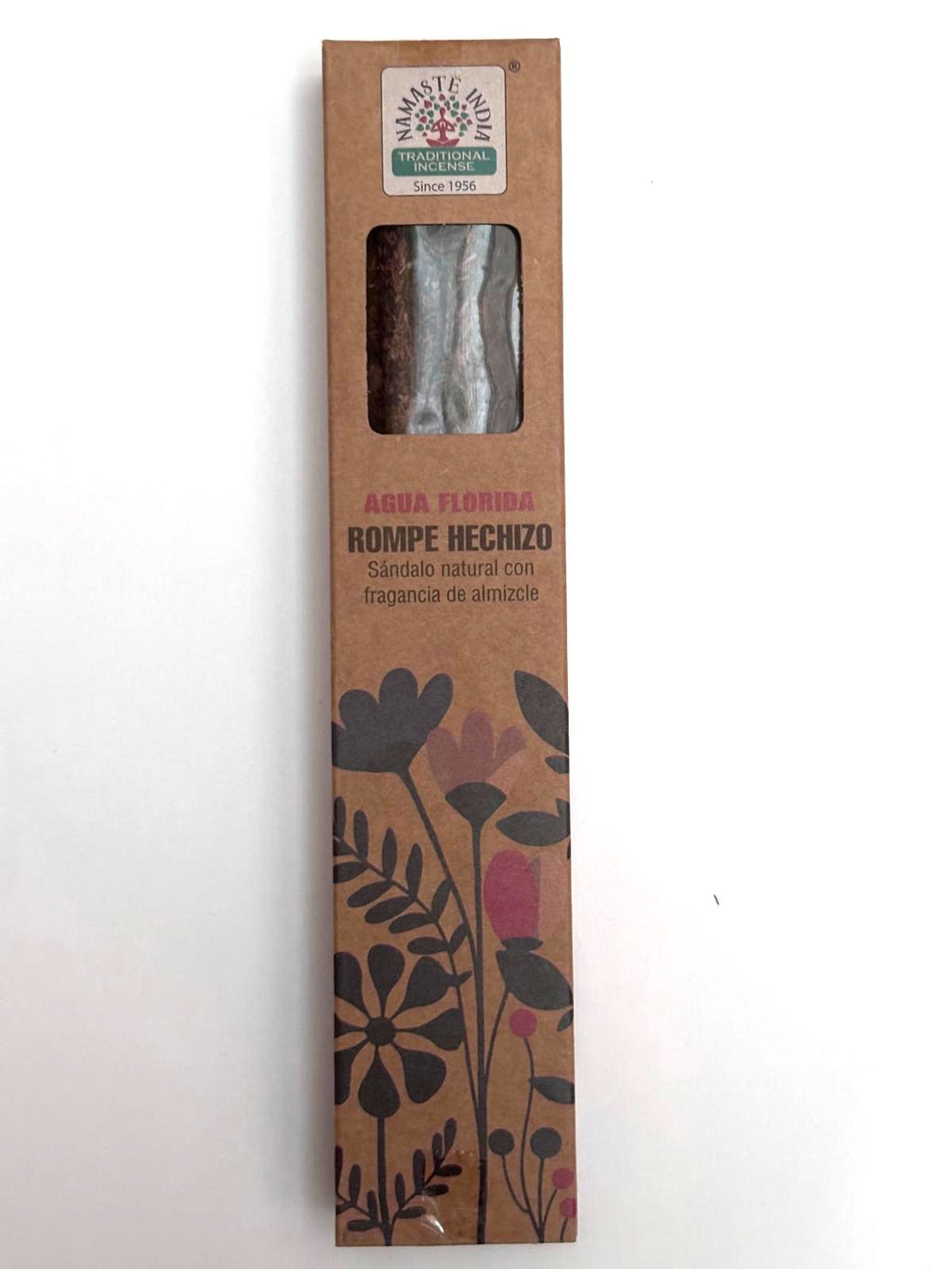 incienso -ROMPE HECHIZO-agua de florida-namasté