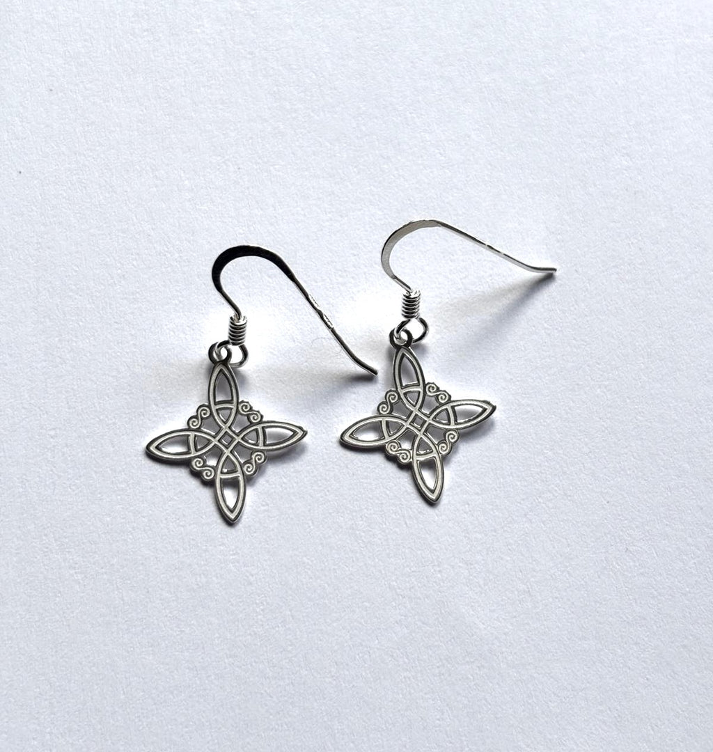 Pendientes nudo de bruja
