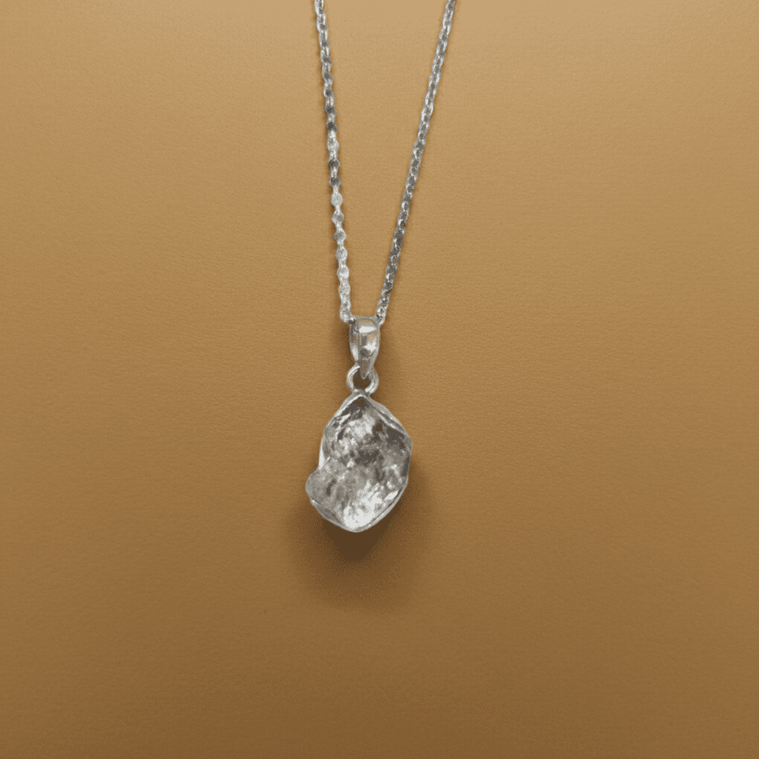 collar cuarzo diamante Herkimer
