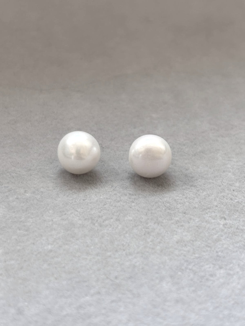 Pendientes Perla Cultivada 9mm · Plata 925