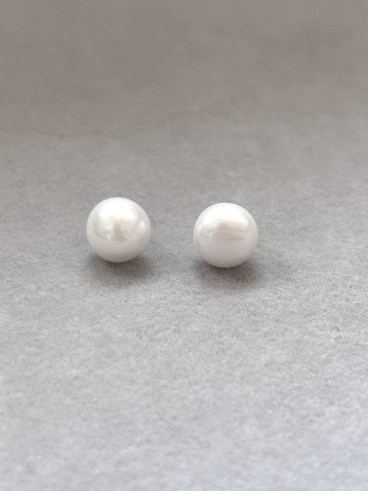 Pendientes Perla Cultivada 9mm · Plata 925