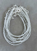 pulsera facetada piedra luna