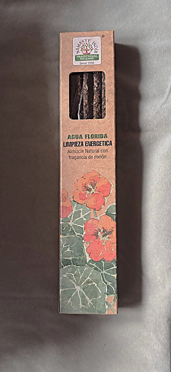 incienso agua de florida -LIMPIEZA ENERGÉTICA-namasté