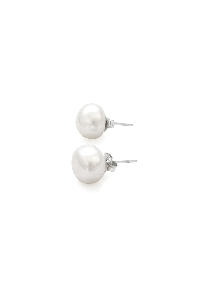 Pendientes Perla Cultivada 9mm · Plata 925