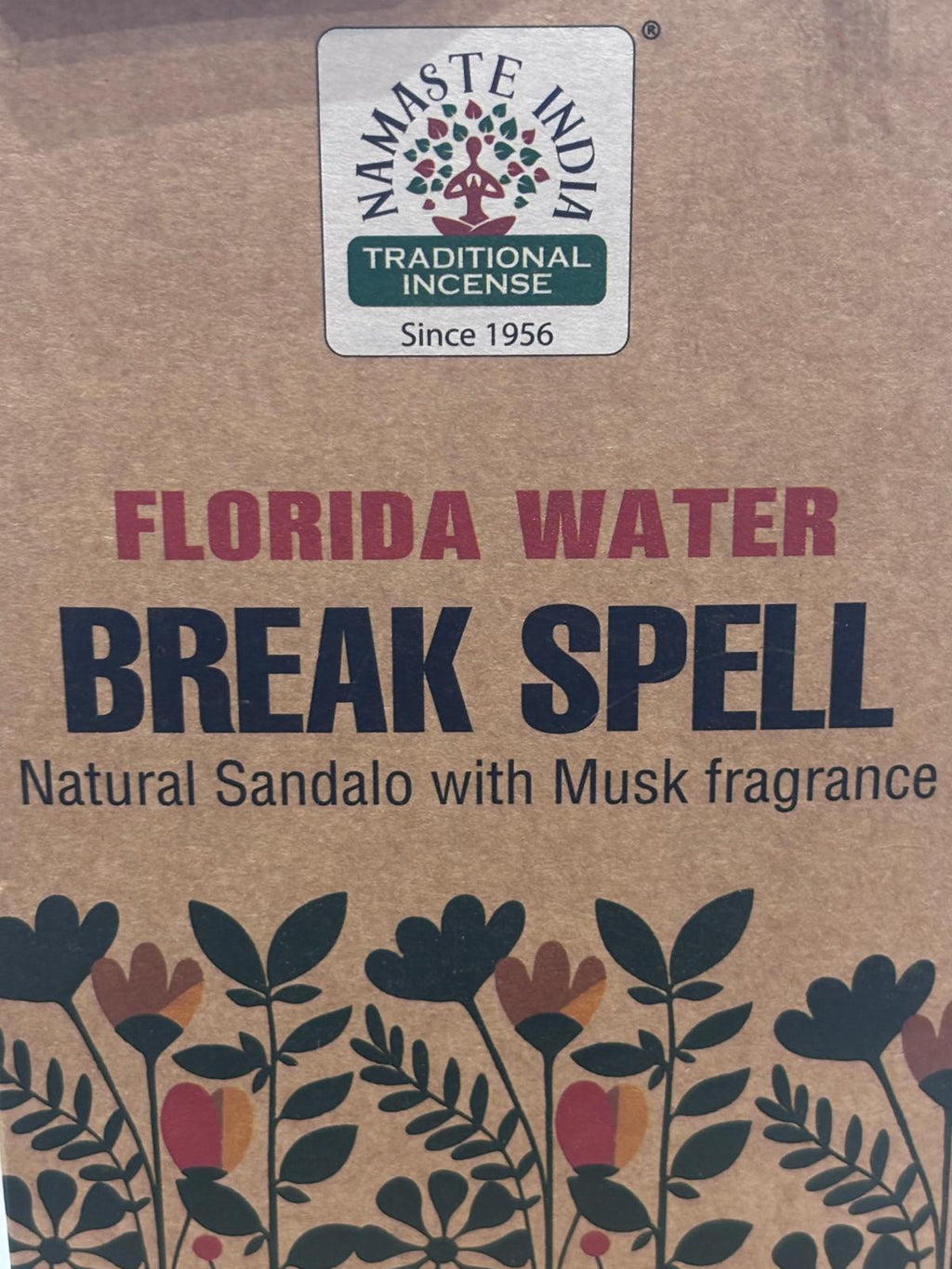 incienso -ROMPE HECHIZO-agua de florida-namasté