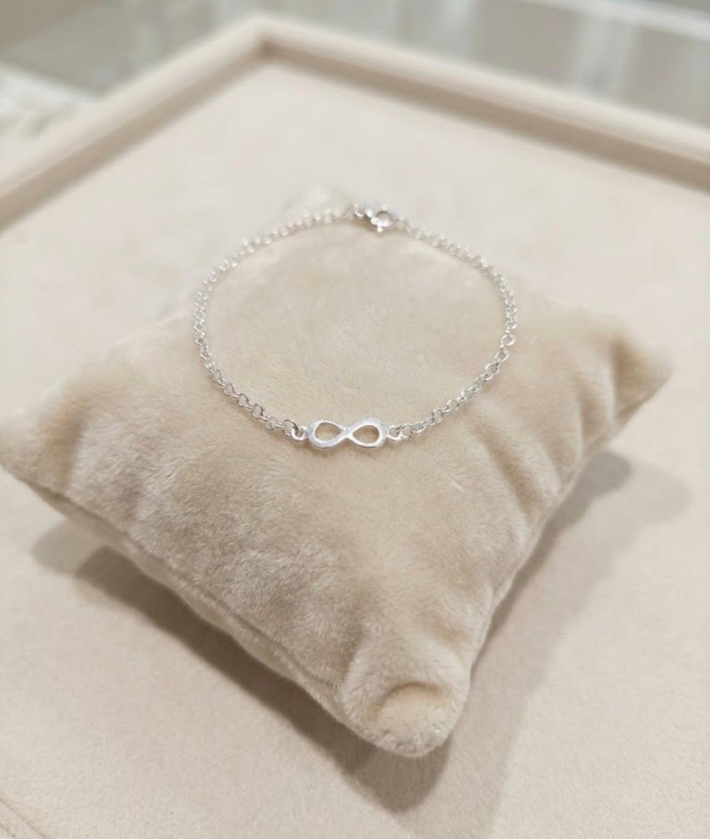 Pulsera Infinito de Plata 925 Ajustable
