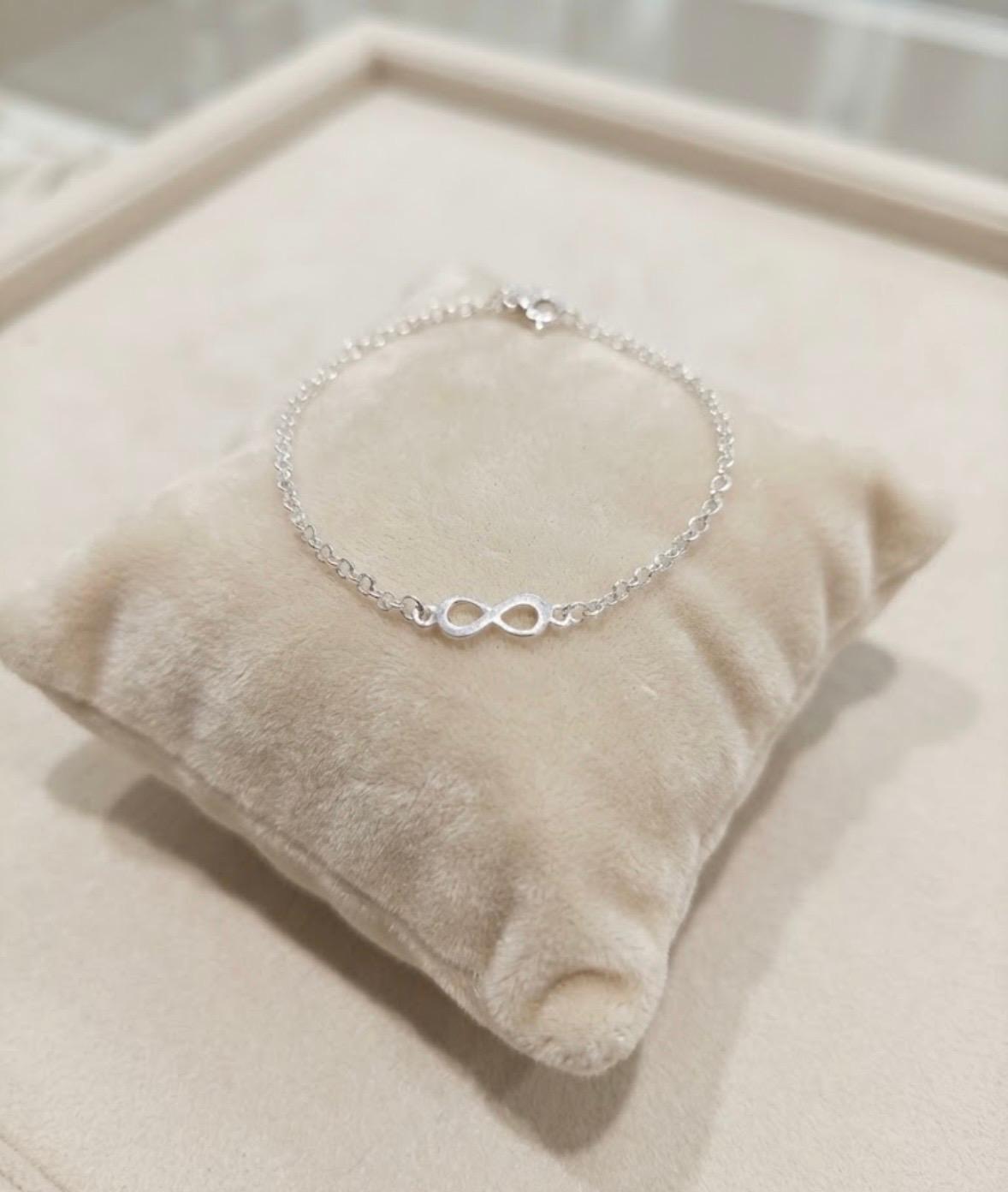 Pulsera Infinito de Plata 925 Ajustable