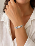 Pulsera tres arcángeles Rafael Miguel y Uriel plata 925 · 40ycuatro