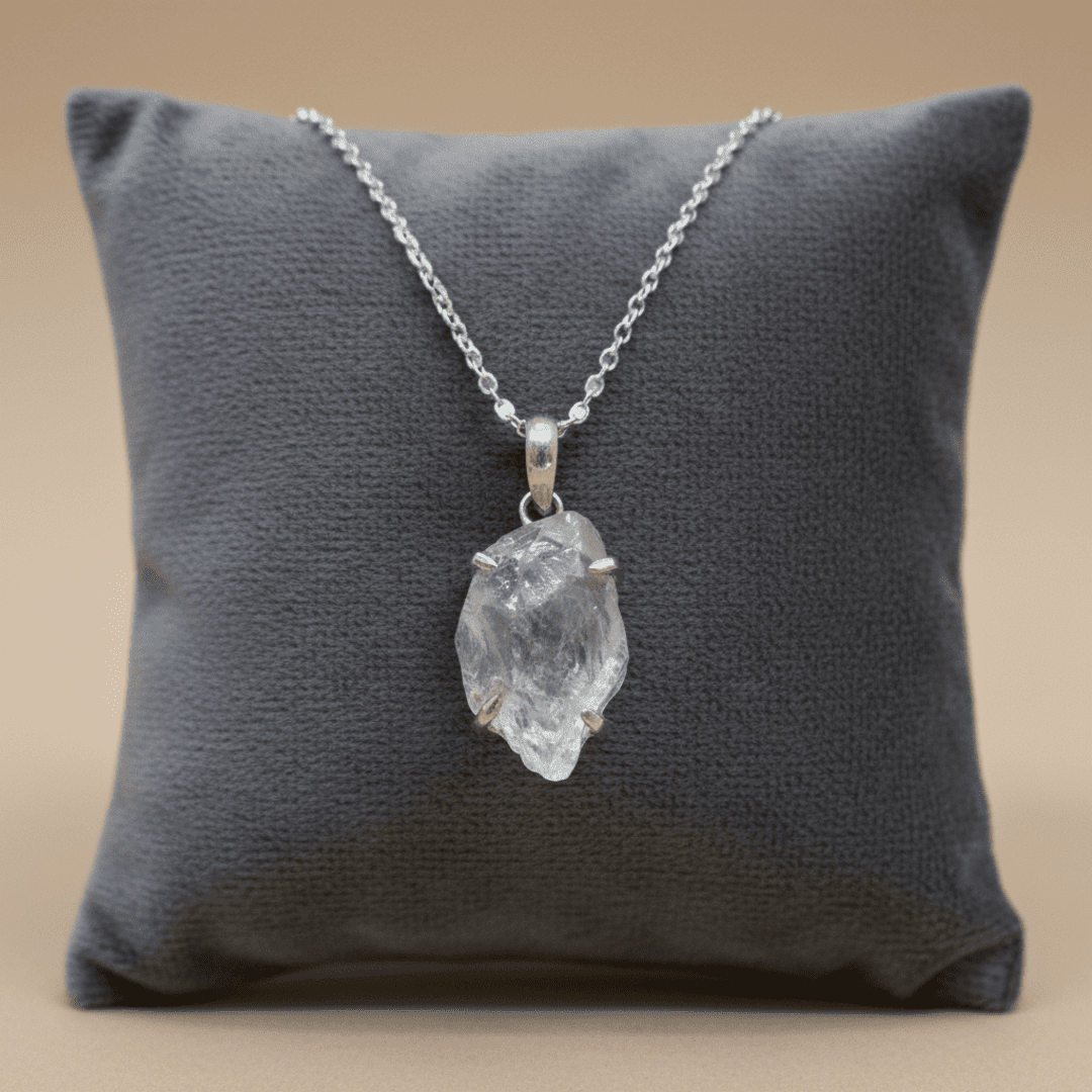 collar cuarzo diamante Herkimer