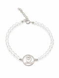 Pulsera de Cuarzo Maestro con Sigilo de Salud en Plata de Ley