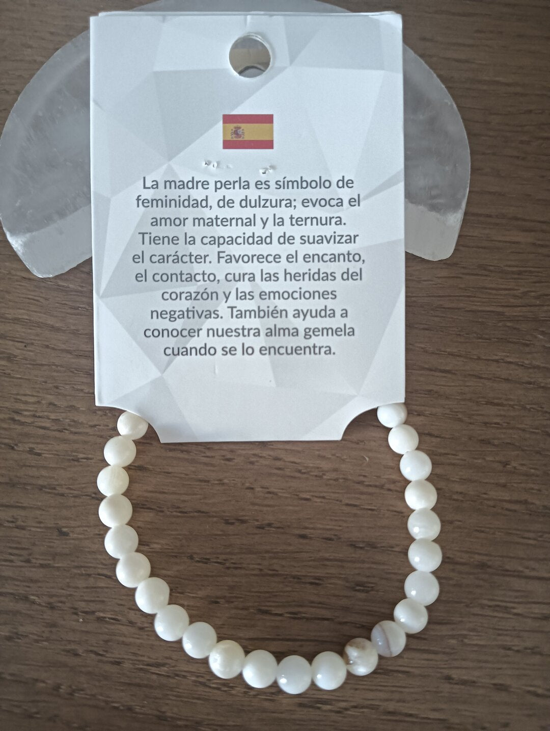 Pulsera madre perla natural