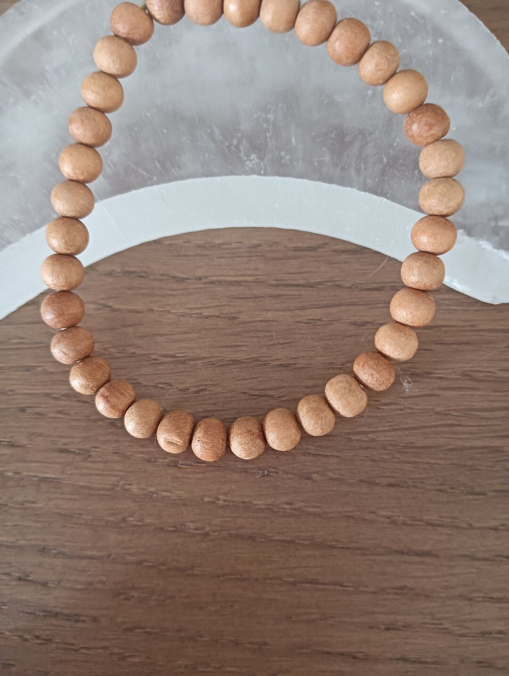 Pulsera sándalo natural