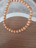 Pulsera sándalo natural