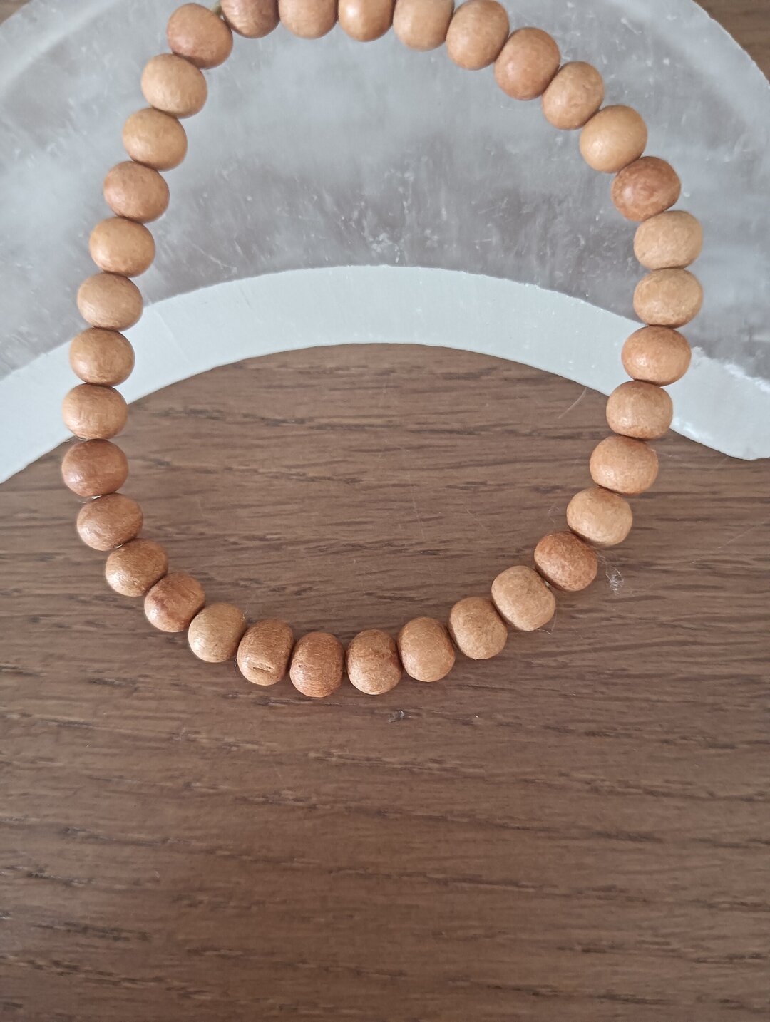 Pulsera sándalo natural