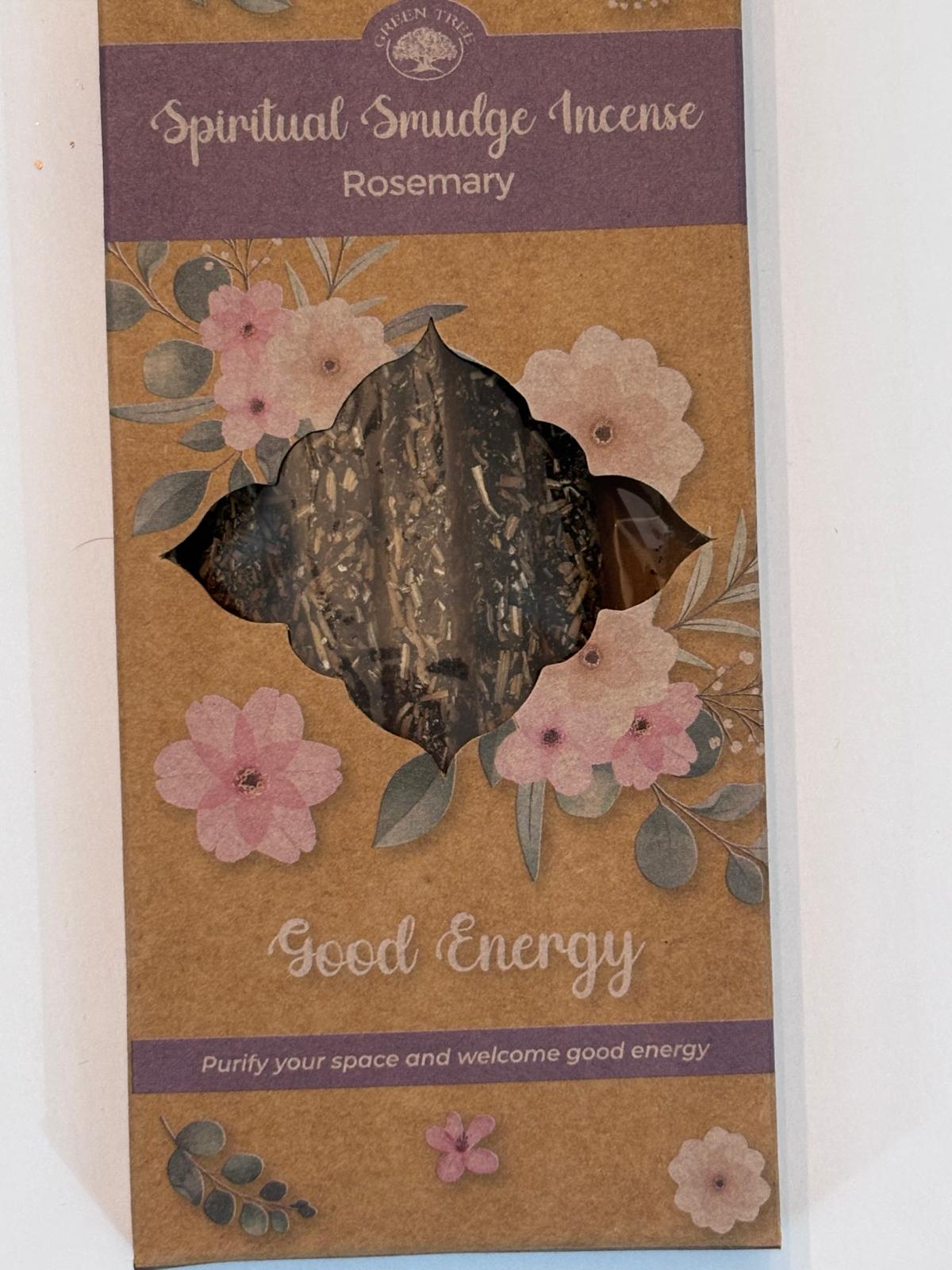 incienso rosemary (Romero)-BUENA ENERGÍA-green tree