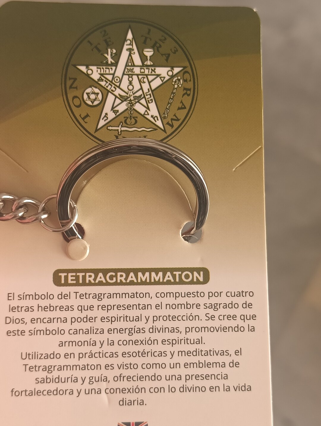 Llavero Tetragramaton