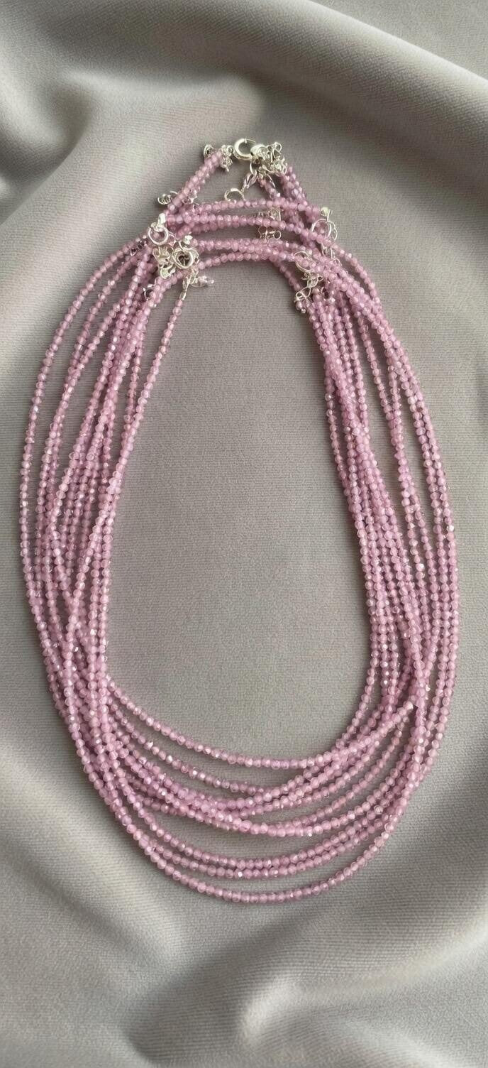 Collar Cuarzo Rosa