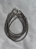 Pulsera pirita facetada