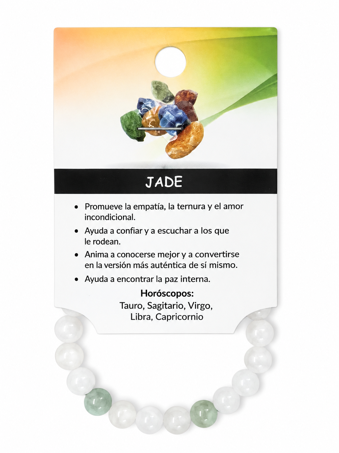 Pulsera Jade Natural Hombre | Piedra 8mm