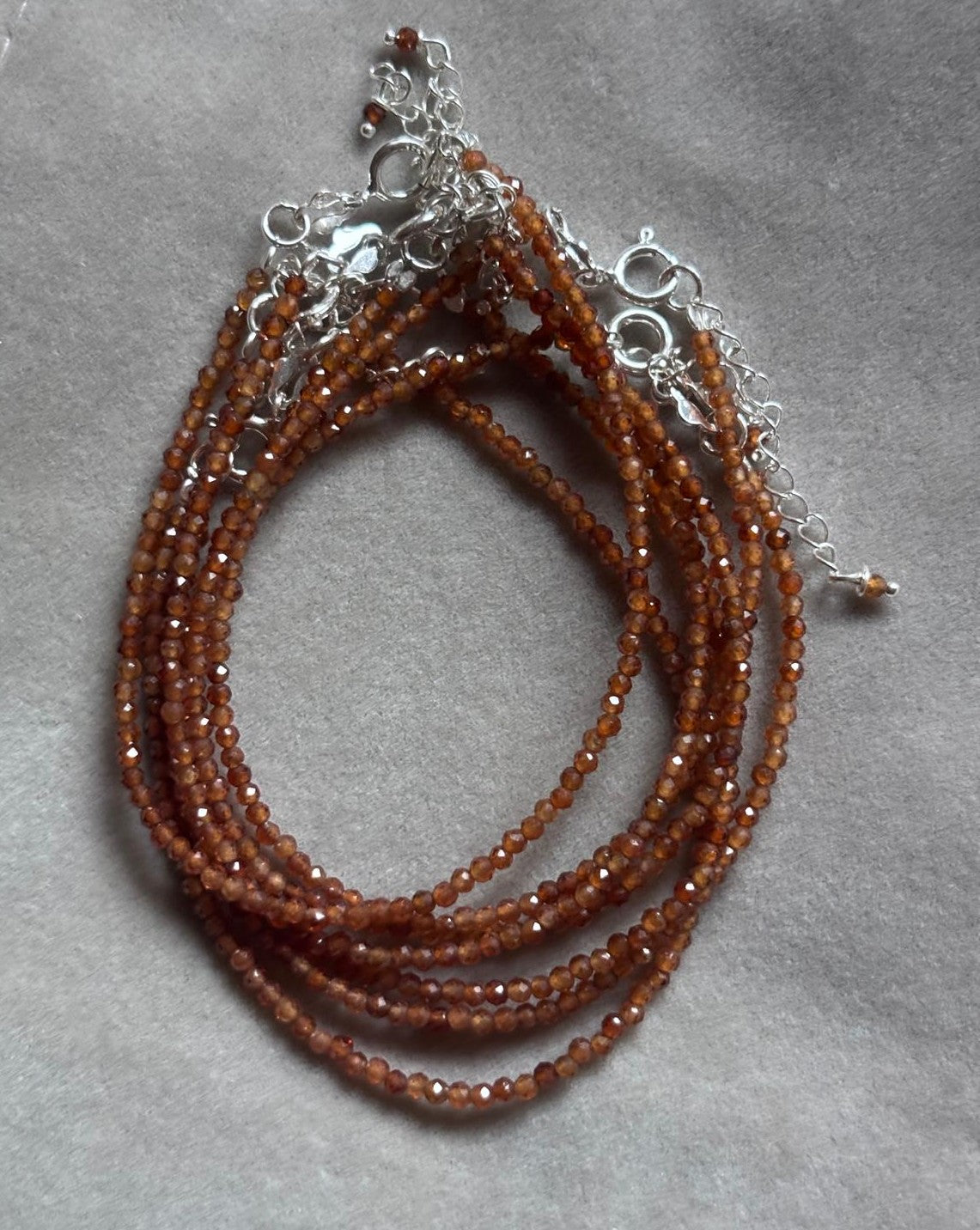 pulsera citrino de Madeira facetado