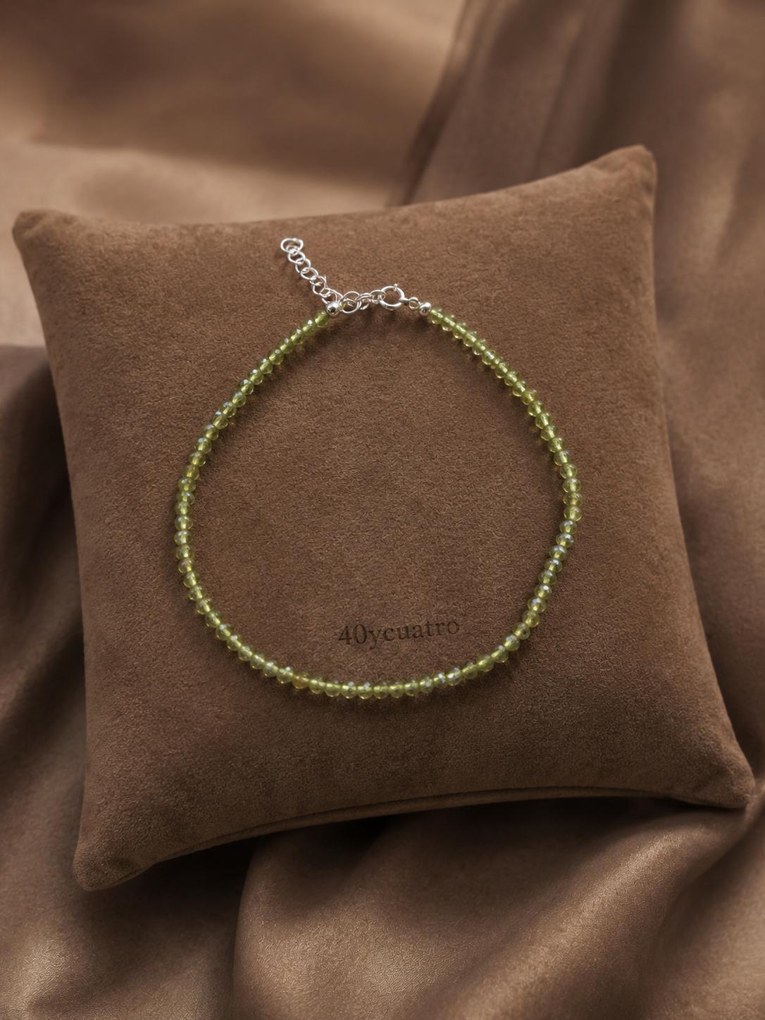 Tobillera de Peridoto