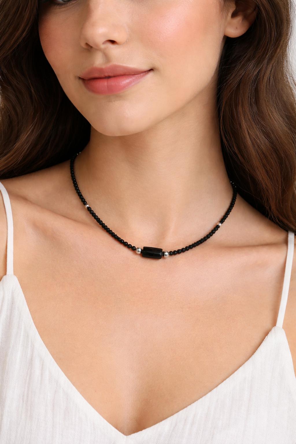 collar turmalina