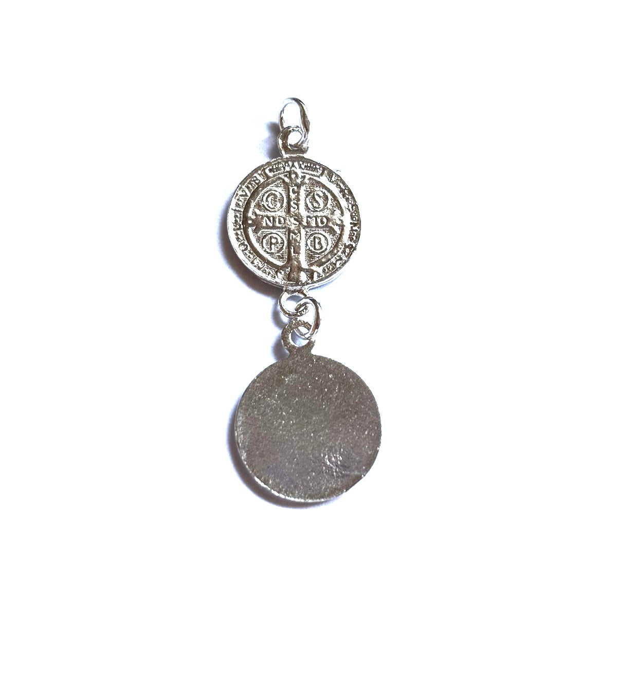 Colgante llave San Benito y San Judas Tadeo