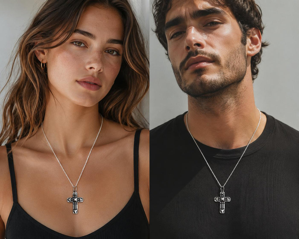 Collar 50cm cruz atlante