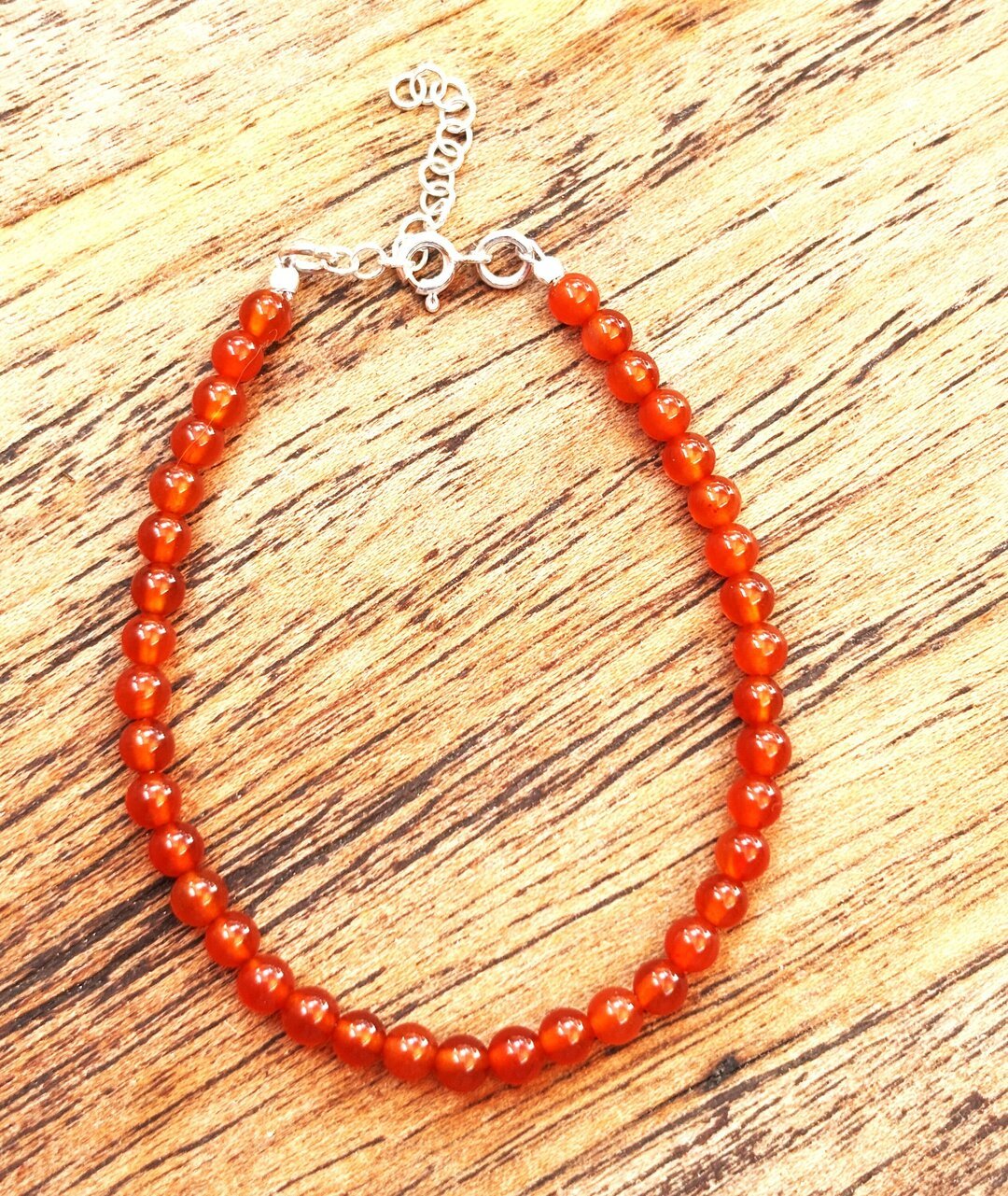 pulsera cornalina