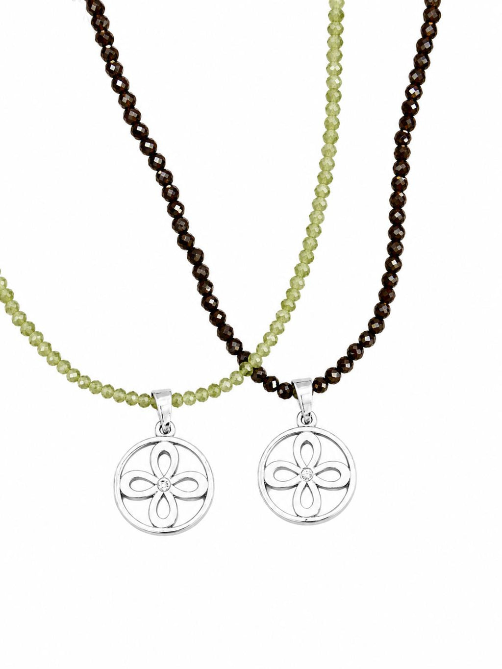 Collar Sigilo de la Abundancia · Pirita o Peridoto · Plata 925