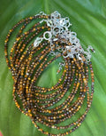 Pulsera facetada ojo de tigre
