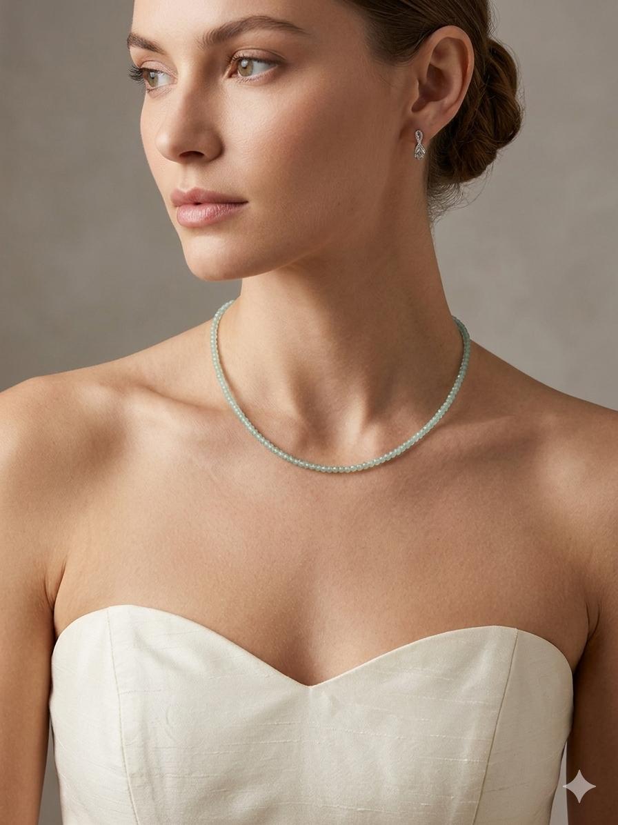 collar Aguamarina