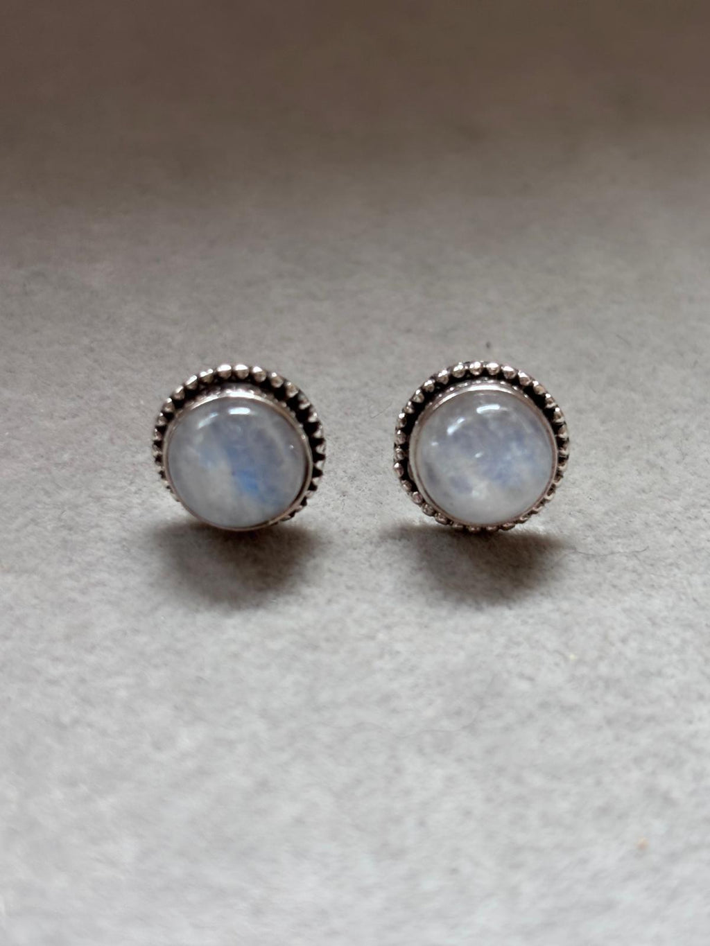 Pendientes Piedra Luna · Plata de Ley 925
