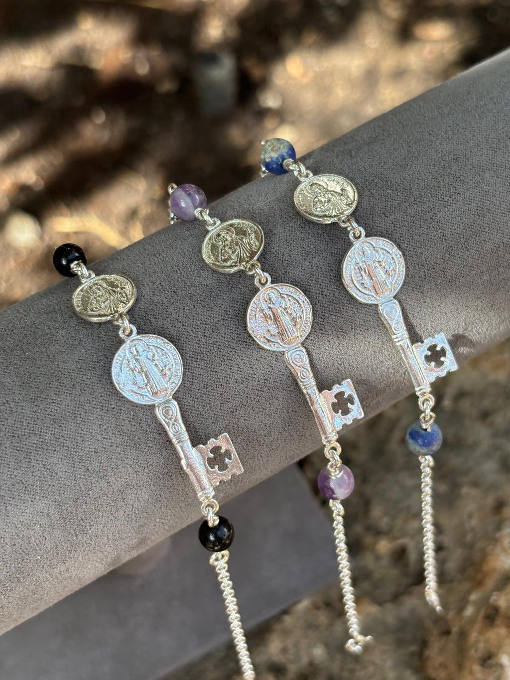 pulsera abre caminos con piedras