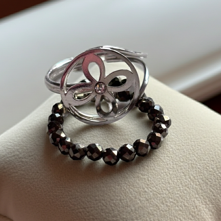 conjunto  sigilo y pirita para la abundancia