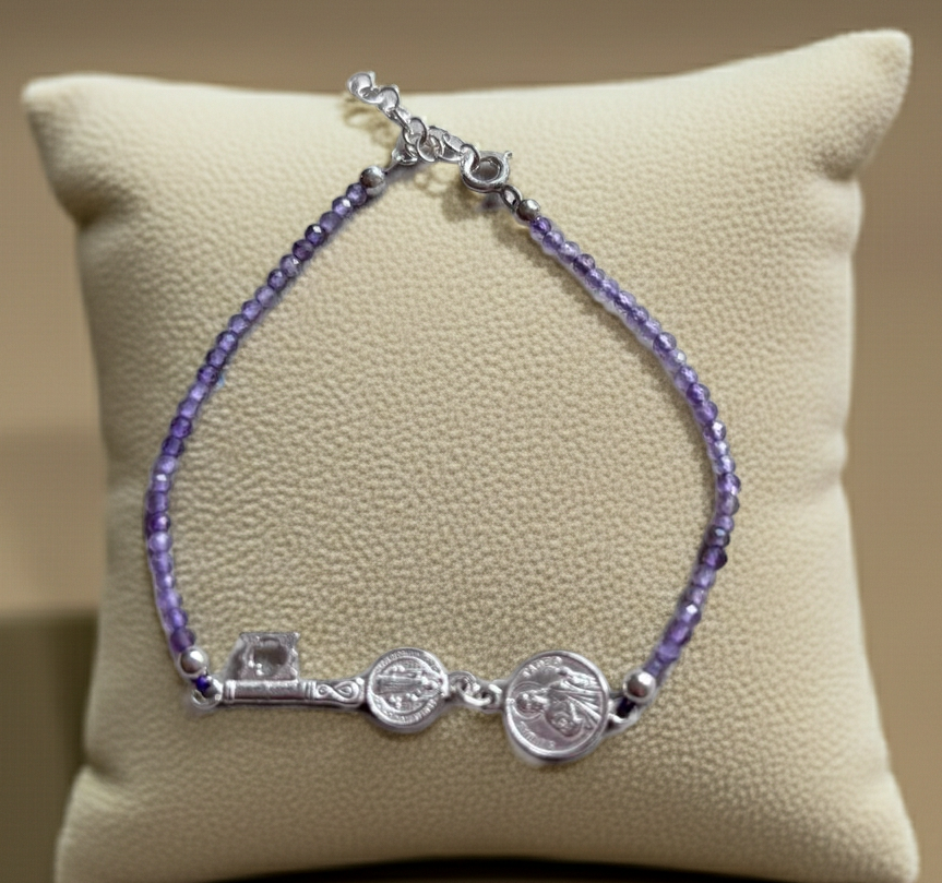 pulsera abre caminos con amatista