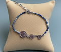 Pulsera abre caminos con lapizlázuli