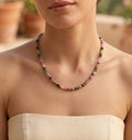 Collar turmalina de colores