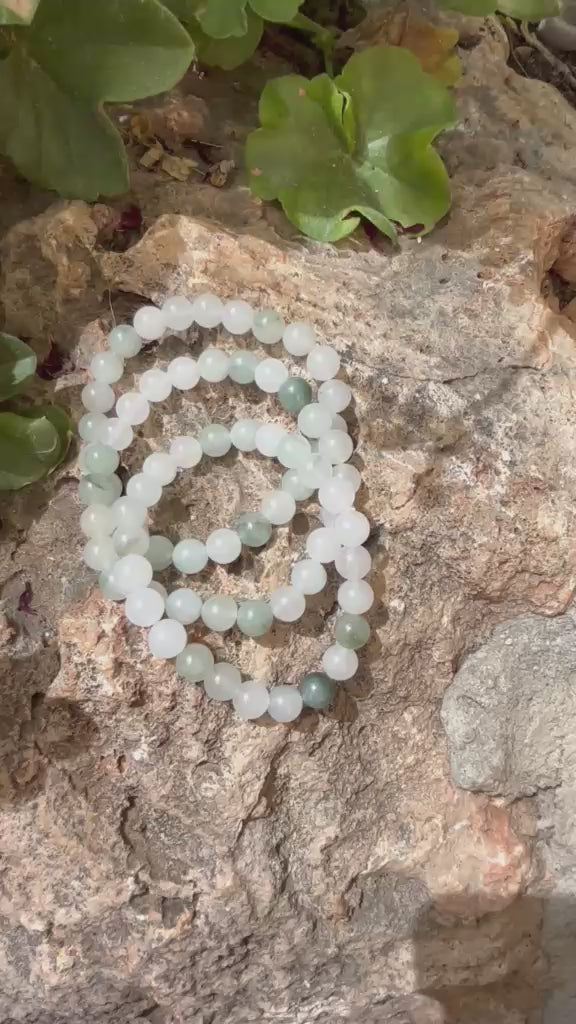 Pulsera Jade Natural Hombre | Piedra 8mm