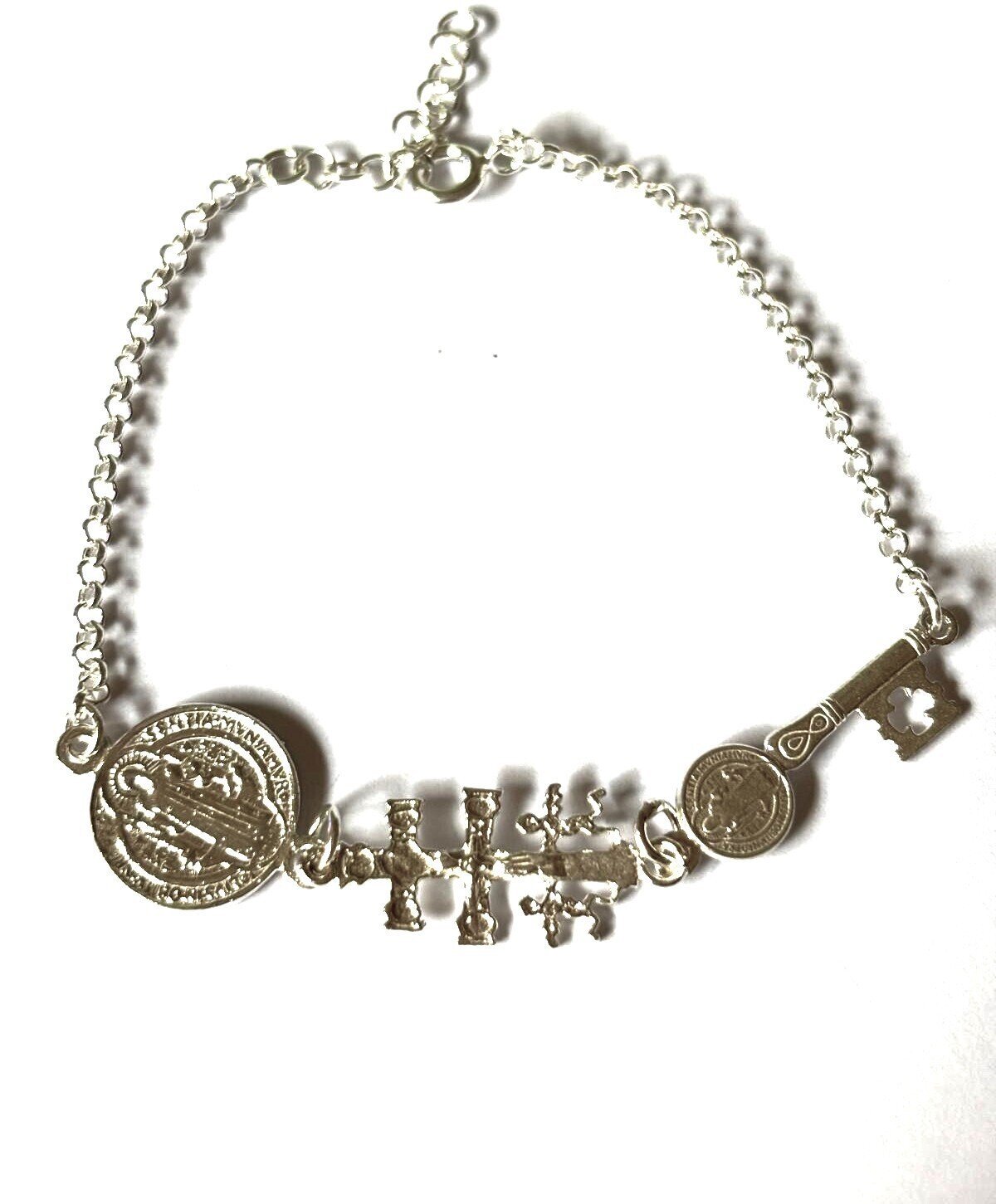 pulsera religiosa triple protección